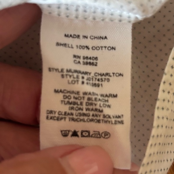 Theory White Dress Shirt for Men - Picture 6 of 9